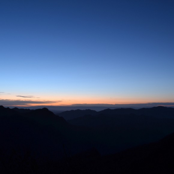 养眼的光雾山—日出