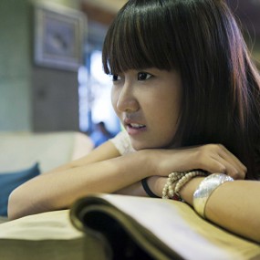 咖啡光人像拍摄