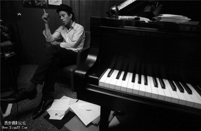 Tom Waits,Hollywood, 1980