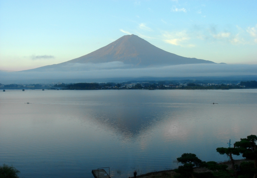 富士山清晨