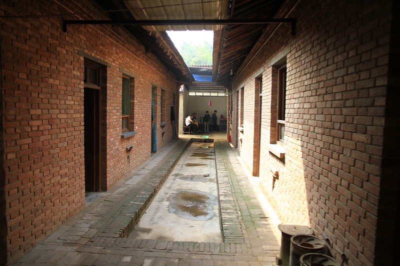 换了新砖的祖屋