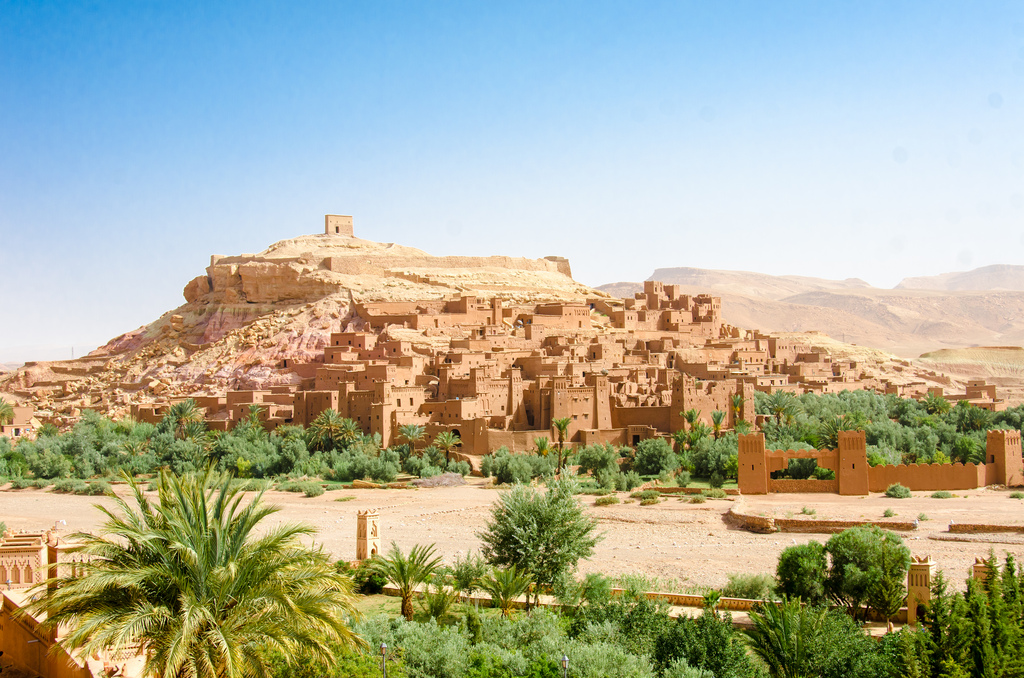 非洲西北部摩洛哥morocco王国地中海边的童话乐园