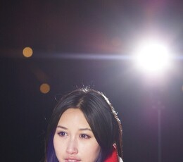 夜拍美女