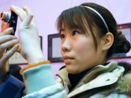 美女拍照