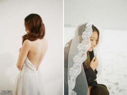 冬日婚纱