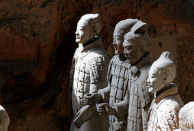近看兵马俑