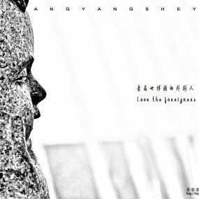 爱在世博园的外国人