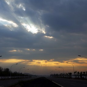 渭河提的阳光大道