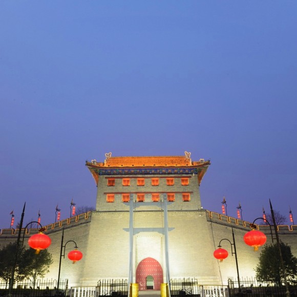 西安南门夜景