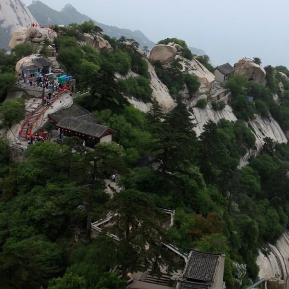 西岳华山雄伟壮丽—