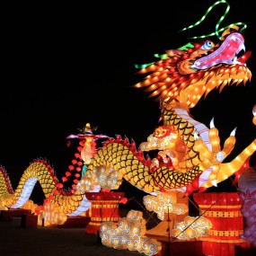 城墙灯展