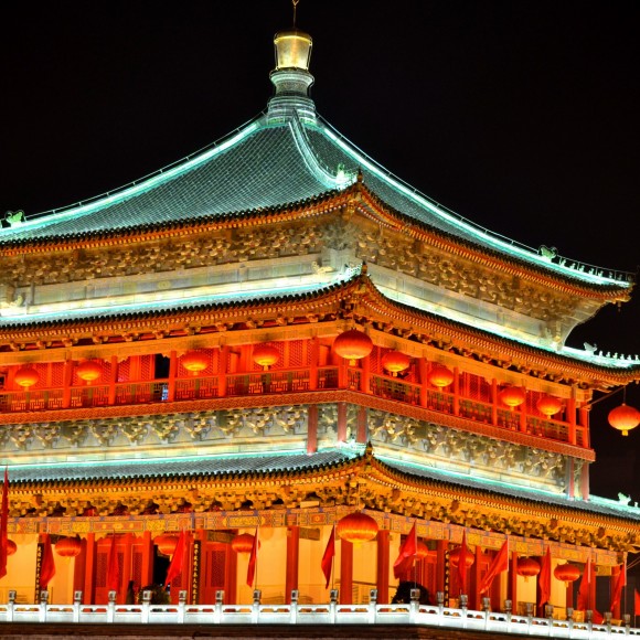 钟鼓楼夜景