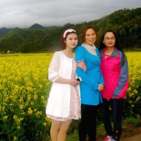 菜花与美女