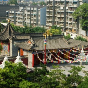 鸟瞰广仁寺