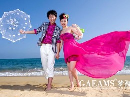 三亚梦视觉婚纱摄影--绝对全是客人照片,没有专业模特.