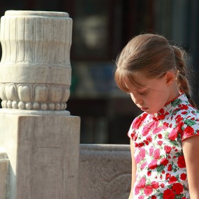 受委屈的小洋妞