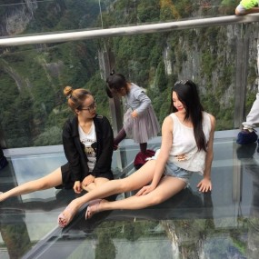 分享十一重庆武隆旅游美女图片 单身男的福音（8P）