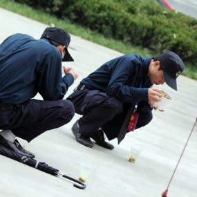 小刘今天拍车展。。。。。。（感谢华商E游活动组织者的 莉莉）