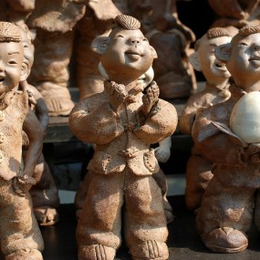 关中泥塑  关中娃系列