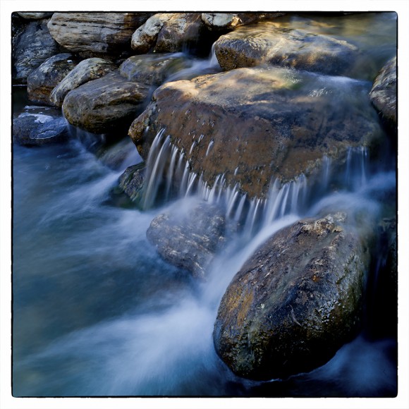 大唐芙蓉园的冰瀑