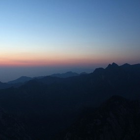 西岳华山游