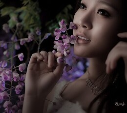 紫藤花開