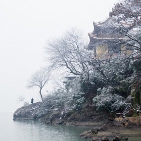 雪后鼋头渚