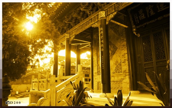 香积寺光影